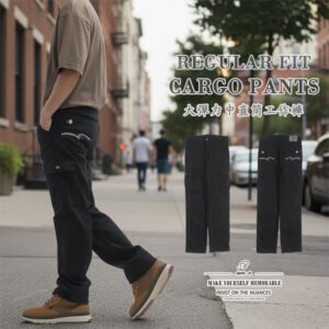 大彈力中直筒工作褲 中直筒休閒褲 側袋褲 多口袋工作長褲 工裝褲 側邊口袋褲 車繡口袋側貼袋休閒長褲 彈性長褲 直筒褲 口袋褲 Stretch Cargo Pants Regular Fit Trousers Casual Pants (307-7625-21)黑色 M L XL 2L 3L 4L 5L (腰圍:28~41英吋 / 71~104公分) 男 [實體店面保障]sun-e