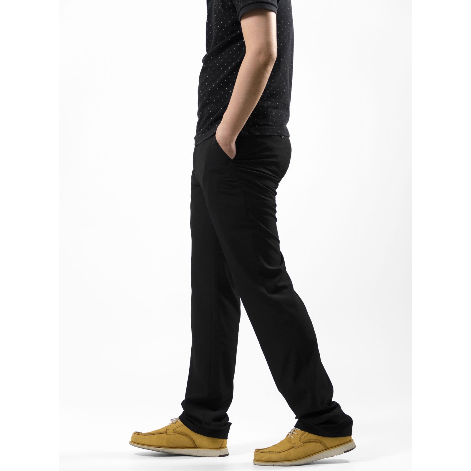 前平面休閒長褲 涼爽輕薄長褲 彈性休閒褲 直筒褲 YKK拉鍊 Casual Pants(309-3813)男 sun-e:圖片 6