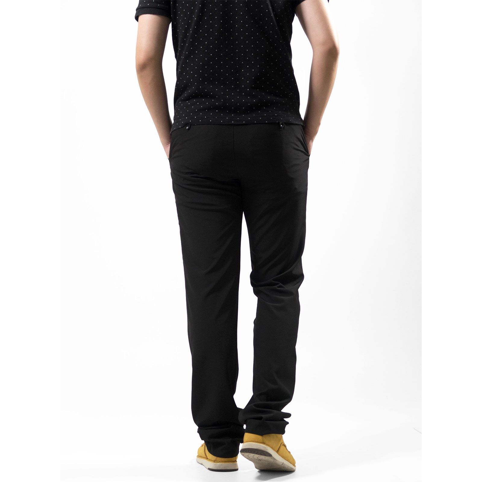 前平面休閒長褲 涼爽輕薄長褲 彈性休閒褲 直筒褲 YKK拉鍊 Casual Pants(309-3813)男 sun-e:圖片 8