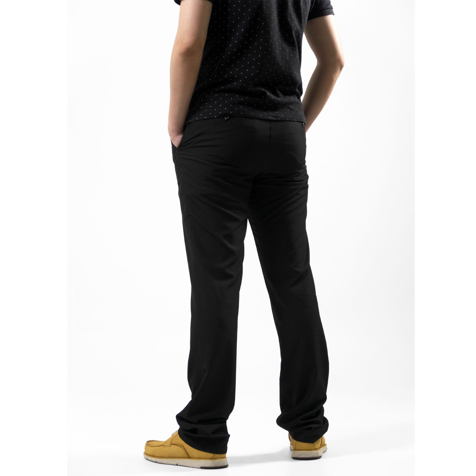前平面休閒長褲 涼爽輕薄長褲 彈性休閒褲 直筒褲 YKK拉鍊 Casual Pants(309-3813)男 sun-e:圖片 10