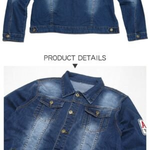 sun-e牛仔外套、丹寧外套、男友外套、長袖襯衫、百搭外套、夾克外套、全棉100%外套、擋風外套、休閒外套、保暖外套(312-7787-08)牛仔色 XL 胸圍:44英吋 (男女可穿) [實體店面保障]