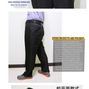 sun-e加大尺碼台灣製造前平面款式西裝褲、加大尺碼西褲、正式場合西裝褲、標準西裝褲、上班西裝褲、商務西裝褲、平面西裝褲、黑色西裝褲、腰圍有皮帶環(褲耳)、褲檔使用知名YKK拉鍊(321-7009-02)黑色 腰圍:42 44 46 48 50 52 54 56(英吋)