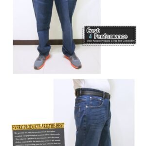 sun-e加大尺碼台灣製造彈性中直筒牛仔褲、大尺碼刷白牛仔長褲、大尺寸丹寧、BIG&TALL、JEANS、DENIM、腰圍有皮帶環(褲耳)、YKK拉鍊、藍色牛仔褲(395-6171-32)淺牛仔 腰圍:40 42 44 46 48 50(英吋) [實體店面保障]