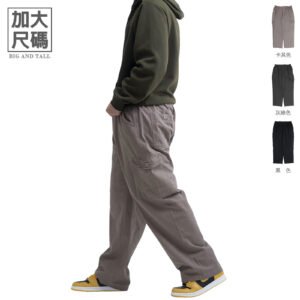 加大尺碼工作褲 精工前染純棉休閒褲 鬆緊腰側袋褲 側貼袋工裝褲 大尺碼長褲 純棉直筒褲 大尺碼男裝Big And Tall Cargo Pant Casual Pant (327-9117_9118)、(327-1201_1202)、(327-9206)卡其色、黑色、灰綠色 單一尺寸 腰圍38~48英吋(97~122公分)男[實體店面保障]sun-e