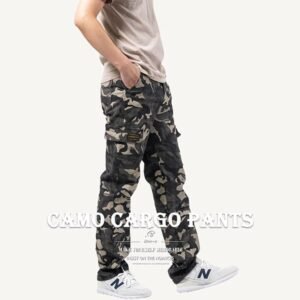 迷彩工作褲 迷彩褲 工裝褲 側袋褲 迷彩休閒褲 牛仔褲版型迷彩長褲 側貼袋工作長褲 多口袋彈性休閒長褲 口袋褲 Men's Camouflage Pants Camo Cargo Pants Casual Pants (307-7470-11)咖啡灰 M L XL 2L 3L 4L 5L (腰圍:28~41英吋 / 71~104公分) 男 [實體店面保障] sun-e